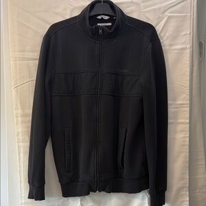 Calvin Klein Black Zip-Up Jacket